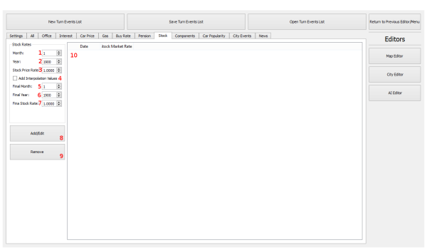  Stock Rate Editor