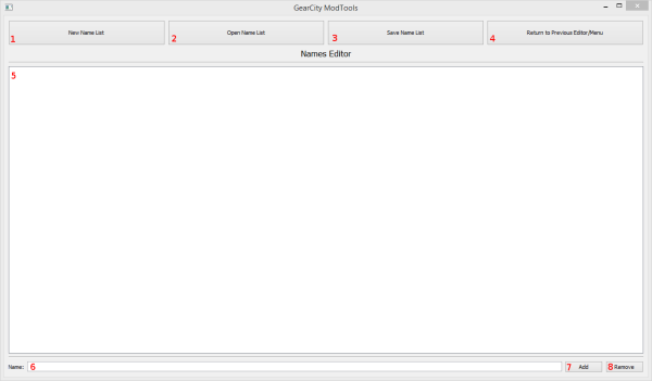  Name Editor